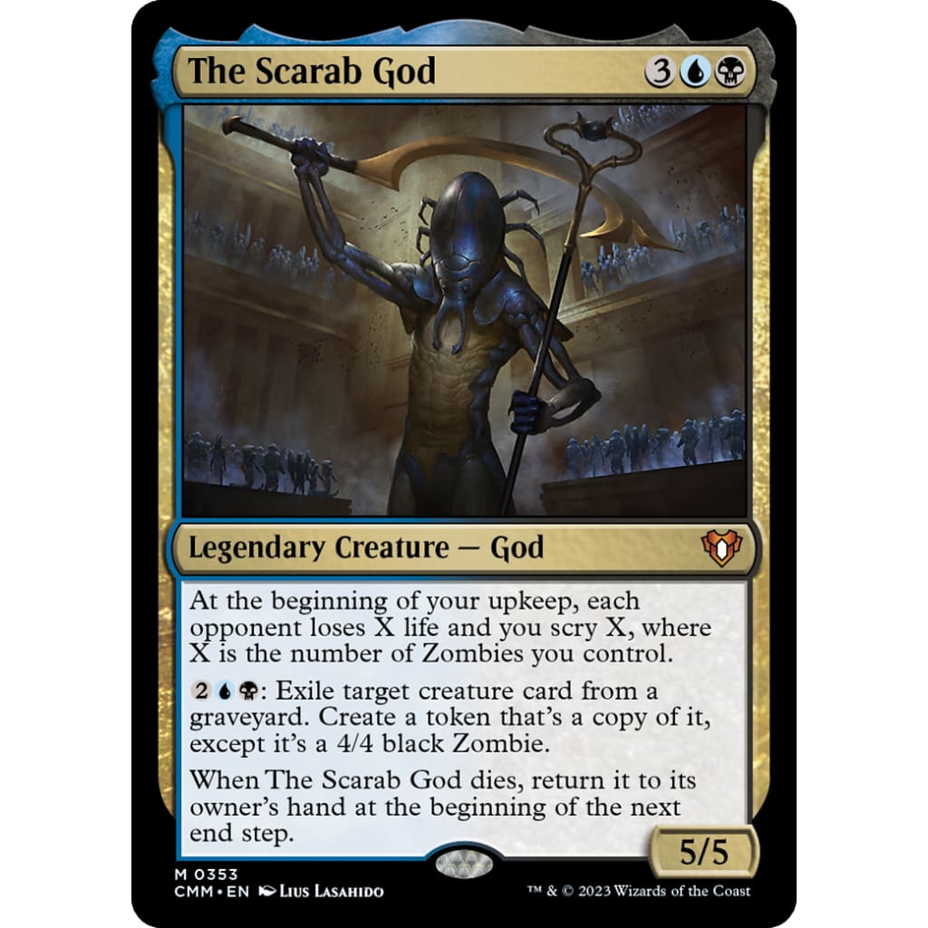 The Scarab God (CMM-353) - Single