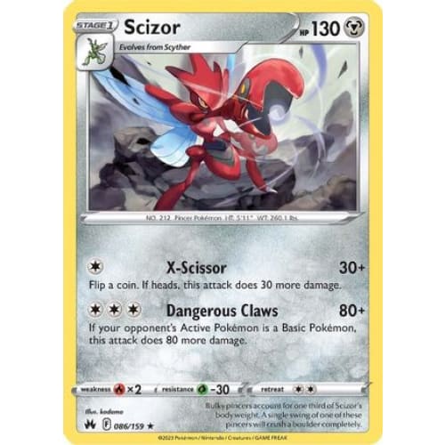 Scizor (086) Rare Classic - Single