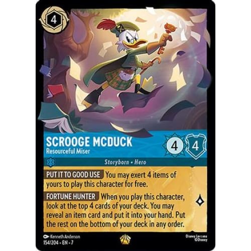 Scrooge McDuck - Resourceful Miser (154/204) - Archazias