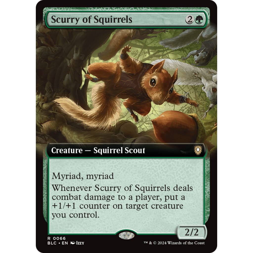 Scurry of Squirrels (BLC-066) Foil - Single