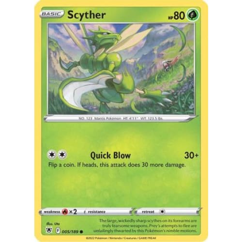 Scyther (005/189) Common - Single