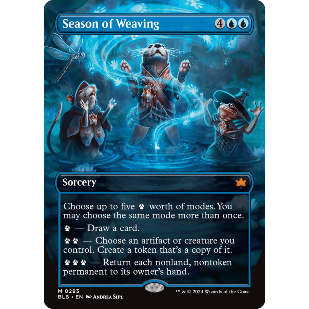 Season of Weaving (BLB-283): (Showcase) (Borderless)