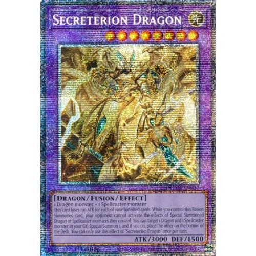 Secreterion Dragon (Starlight Rare) - DUAD-EN037 Starlight