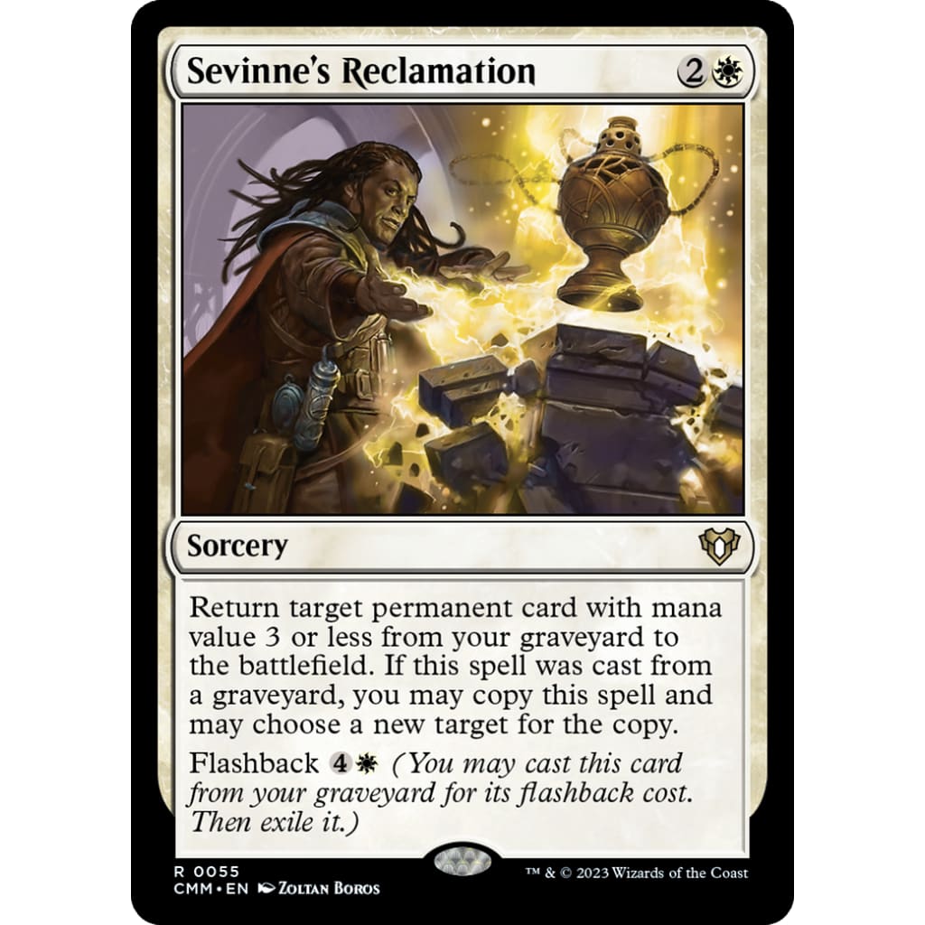 Sevinne’s Reclamation (CMM-055) Foil - Single