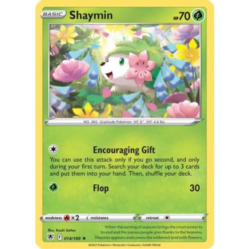 Shaymin (014/189) Rare Classic - Single