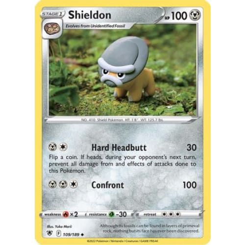 Shieldon (109/189) Uncommon Reverse Holofoil - Single