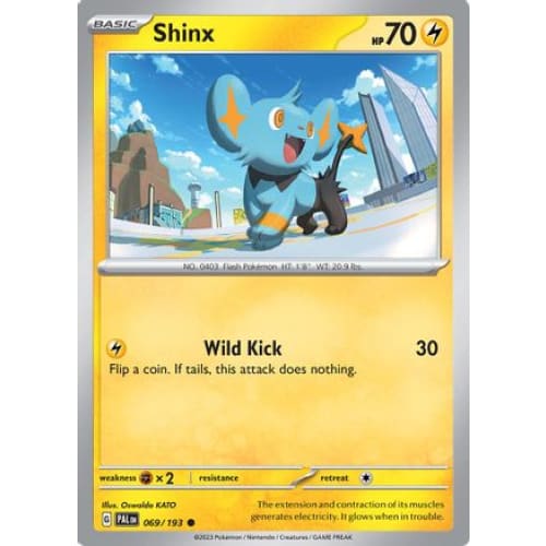 Shinx - 069/193 (69) Common Reverse Holofoil - Single