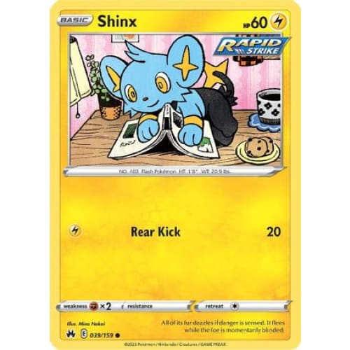 Shinx (39) (039) Common Reverse Holofoil - Single