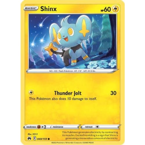 Shinx (40) (040) Common Reverse Holofoil - Single