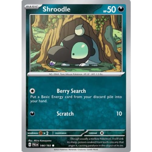 Shroodle (144) Common Reverse Holofoil - Single