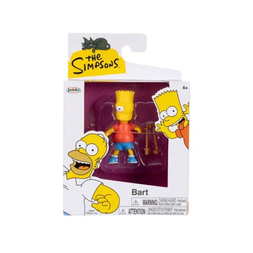 The Simpsons 2 1/2-inch Scaled Wave 1 Action Figure Bart – Hobbiesville