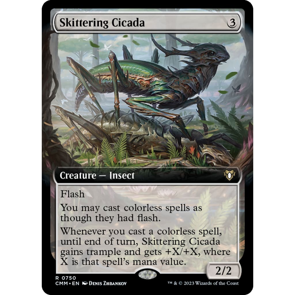 Skittering Cicada (CMM-750): (Extended Art) - Single