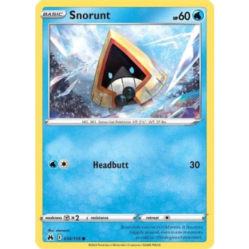 Snorunt (034) Common - Single