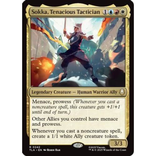 Sokka Tenacious Tactician (TLA-242) - Single