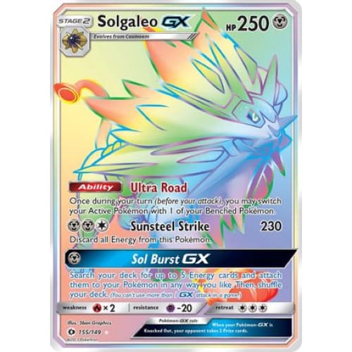 Solgaleo-GX (155/149) Holo Rare Holofoil - Single