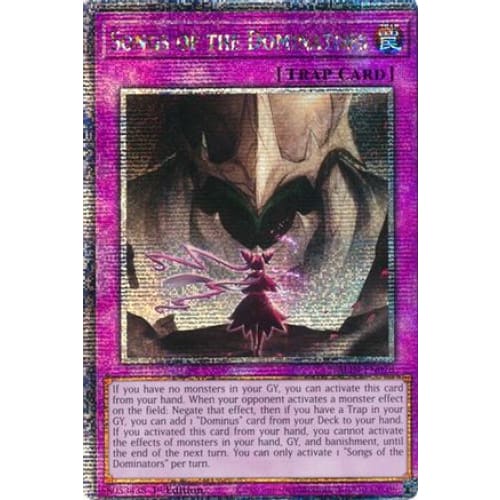 Songs of the Dominators (Quarter Century Secret Rare)