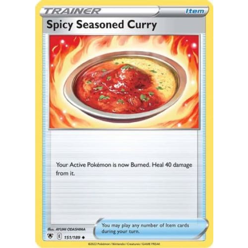 Spicy Seasoned Curry (151/189) Uncommon Reverse Holofoil