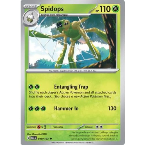 Spidops (18) Uncommon Reverse Holofoil - Single