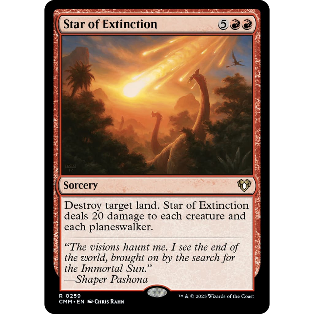 Star of Extinction (CMM-259) - Single