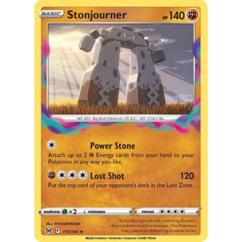 Stonjourner (111/196) Rare Classic - Single