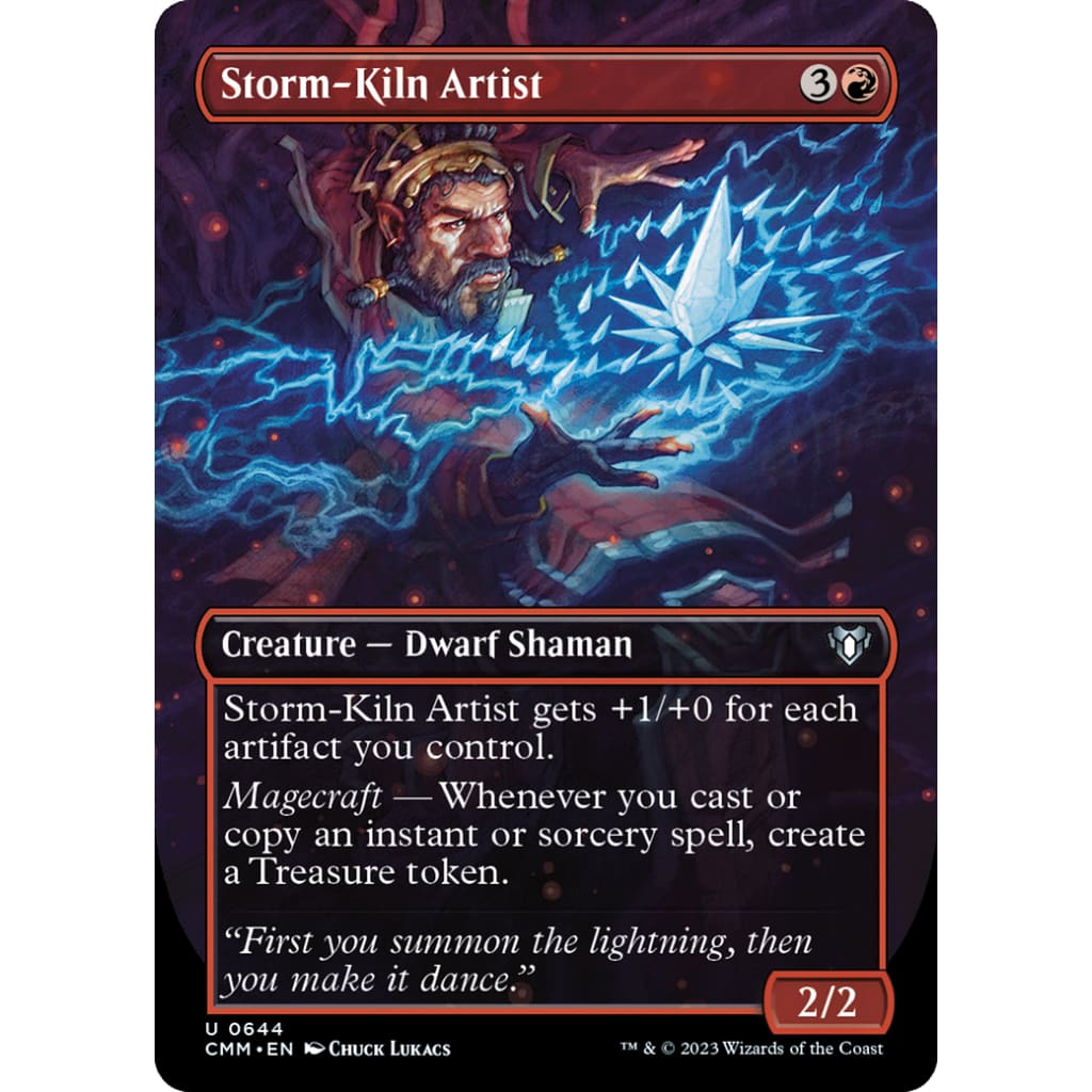 Storm-Kiln Artist (CMM-644) (Borderless) Foil - Single