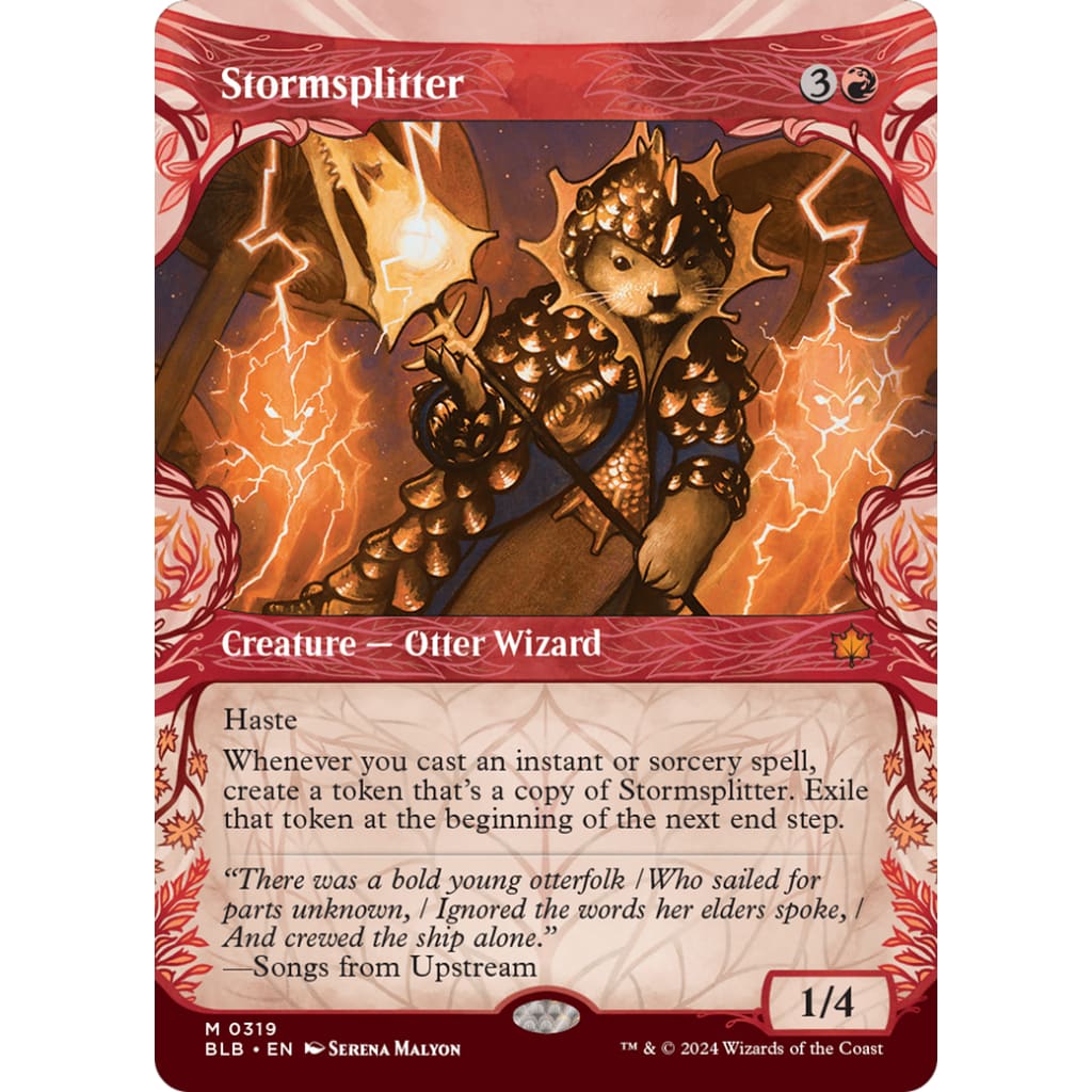 Stormsplitter (BLB-319): (Showcase) Foil - Single