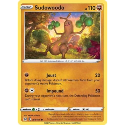 Sudowoodo (094/196) Common - Single