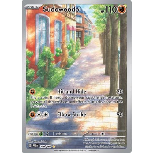 Sudowoodo - 219/193 (219) Illustration Rare Holofoil