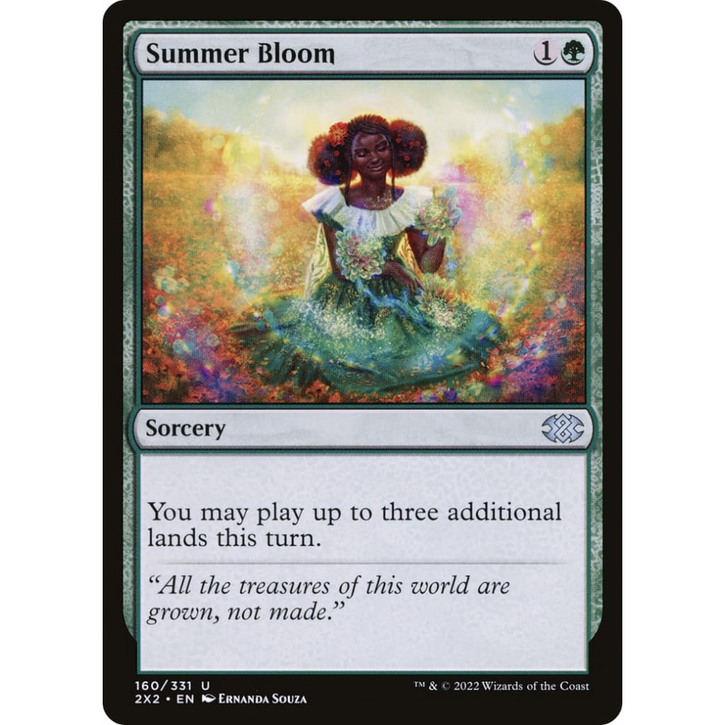 Summer Bloom (2X2-160) - Single