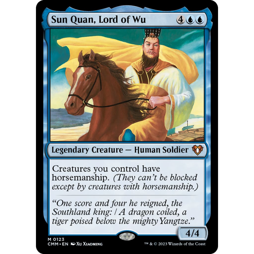 Sun Quan Lord of Wu (CMM-123) - Single
