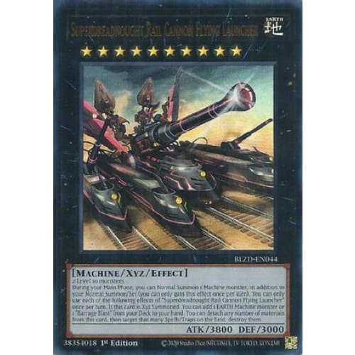 Superdreadnought Rail Cannon Flying Launcher - BLZD-EN044