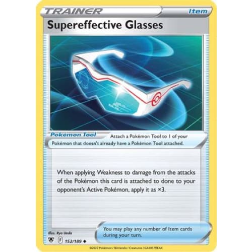 Supereffective Glasses (152/189) Uncommon Reverse Holofoil