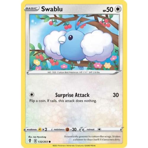 Swablu (132/203) Common - Single