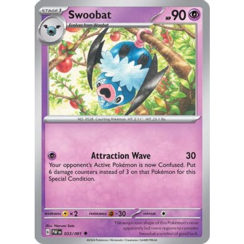 Swoobat (33) Uncommon - Single