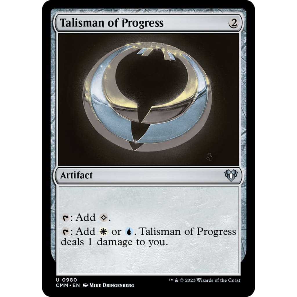 Talisman of Progress (CMM-980) - Single