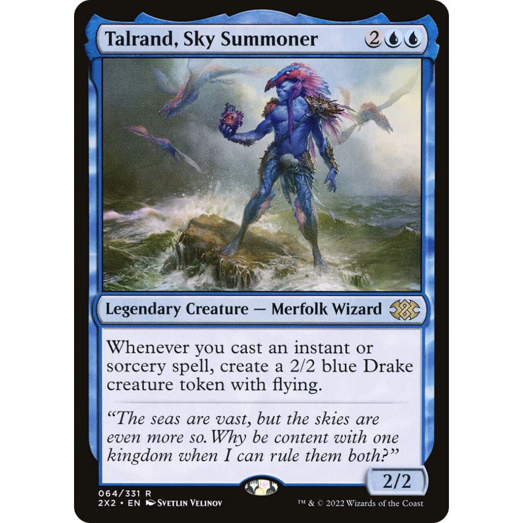 Talrand Sky Summoner (2x2-064) by Double Masters 2022 – Hobbiesville