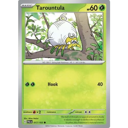 Tarountula - 017/193 (17) Common Reverse Holofoil - Single