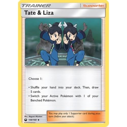 Tate & Liza (148/168) Uncommon Reverse Holofoil - Single