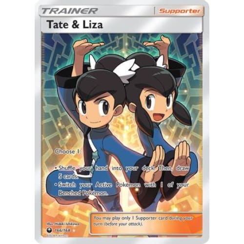 Tate & Liza (166/168) Ultra Rare Holofoil - Single