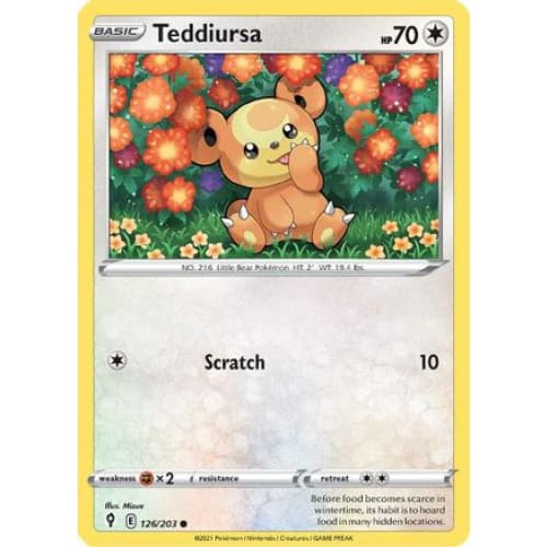 Teddiursa (126/203) Common - Single
