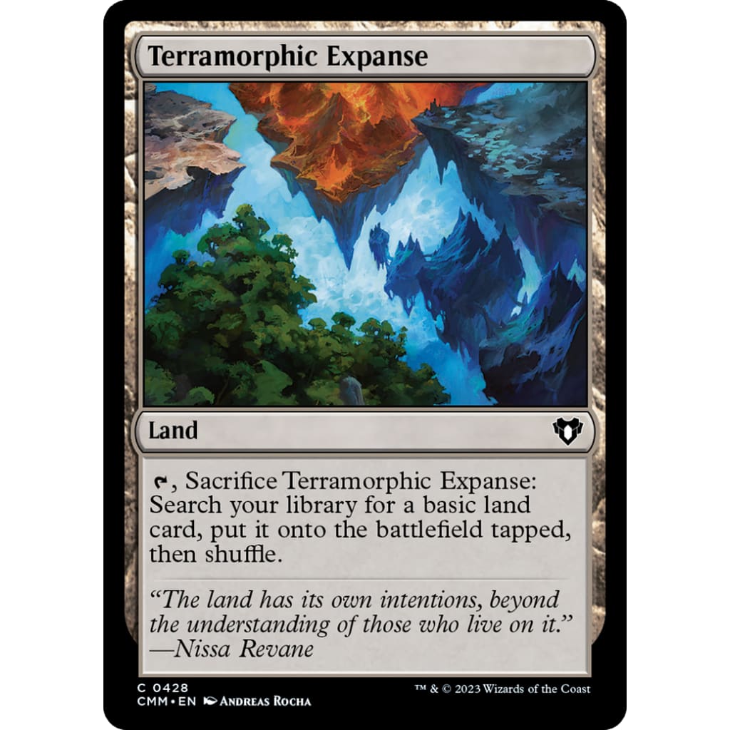 Terramorphic Expanse (CMM-428) Foil - Single