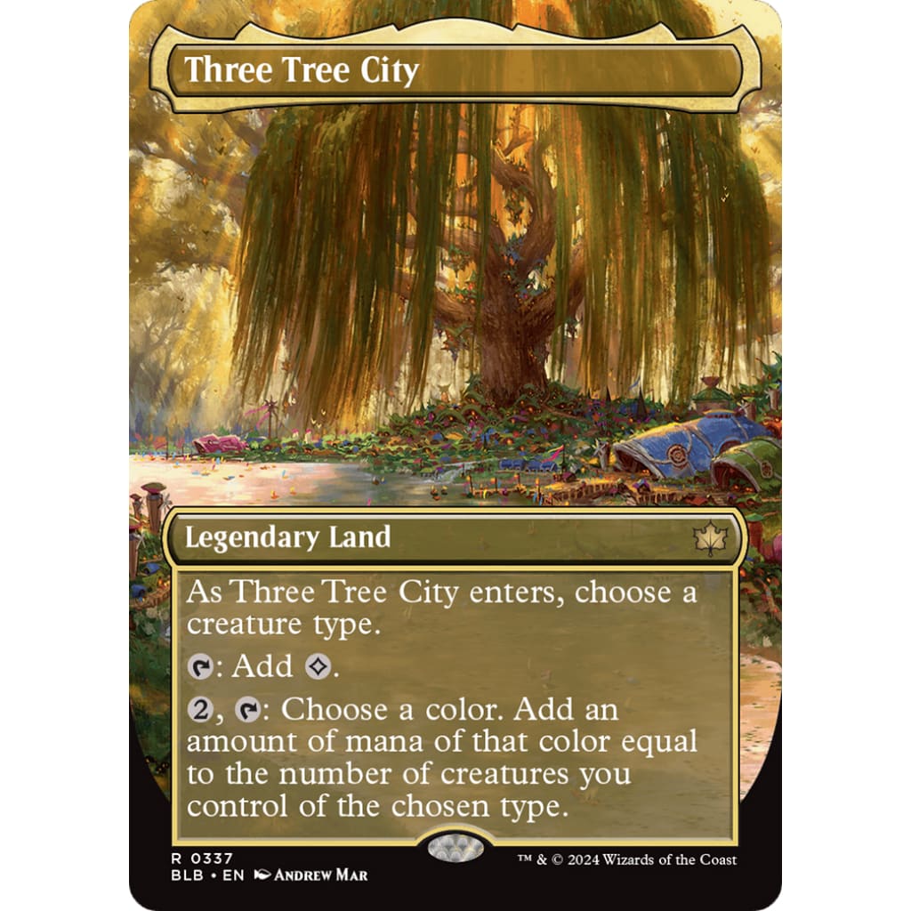 Three Tree City (BLB-337) (Borderless) Foil - Single