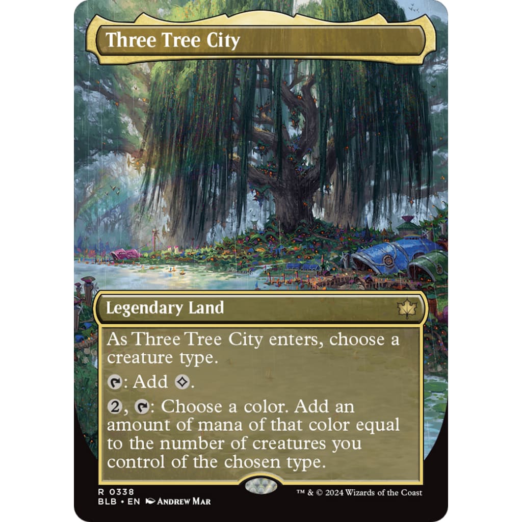 Three Tree City (BLB-338) (Borderless) Foil - Single