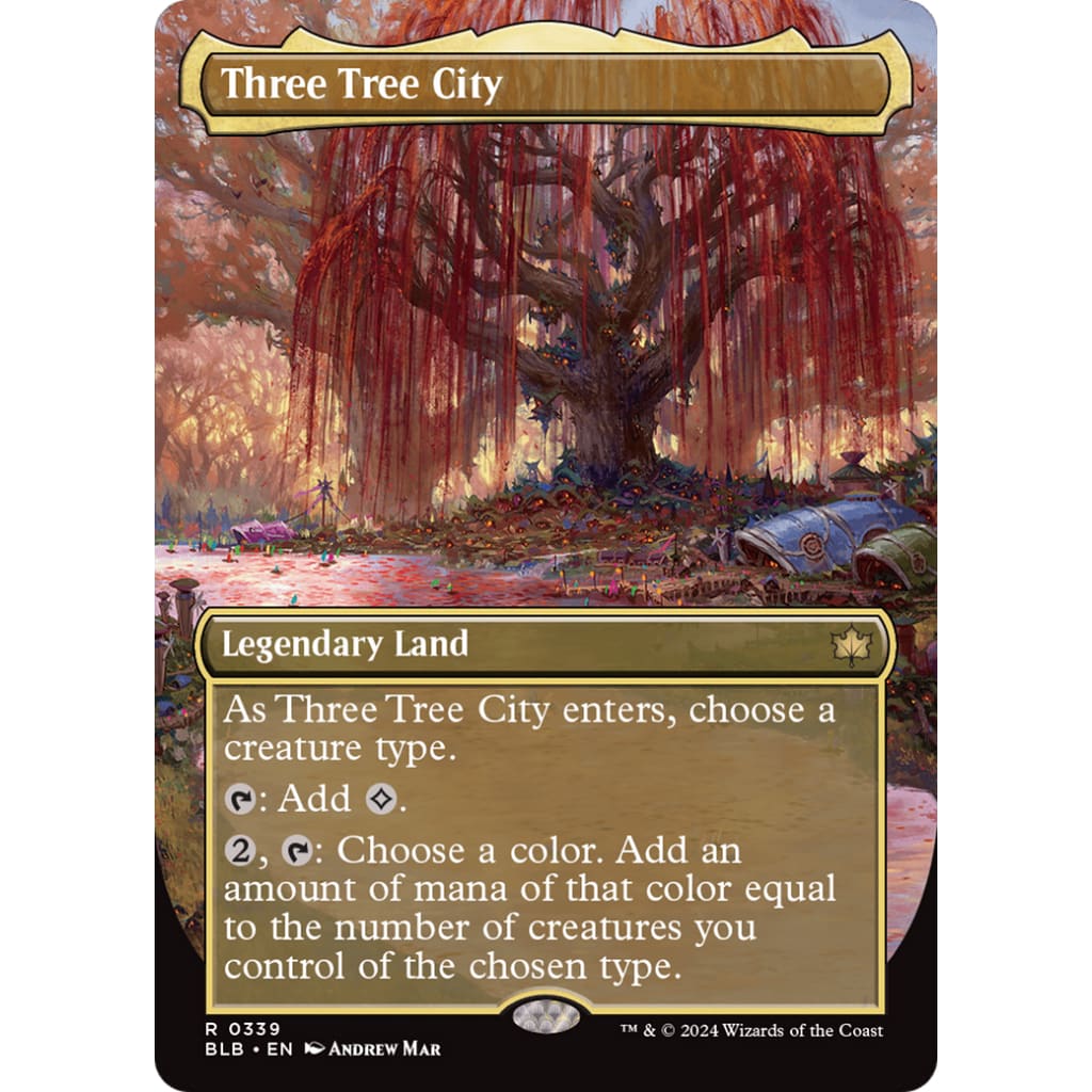 Three Tree City (BLB-339) (Borderless) - Single