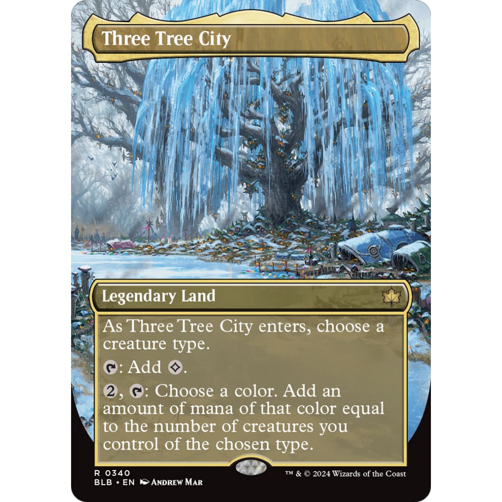 Three Tree City (BLB-340) (Borderless) - Single