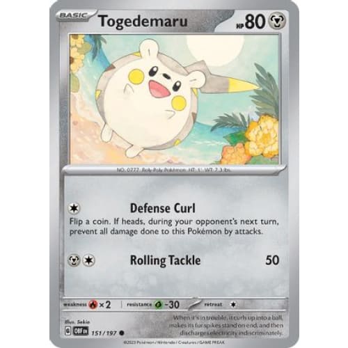 Togedemaru (151/197) Common - Single