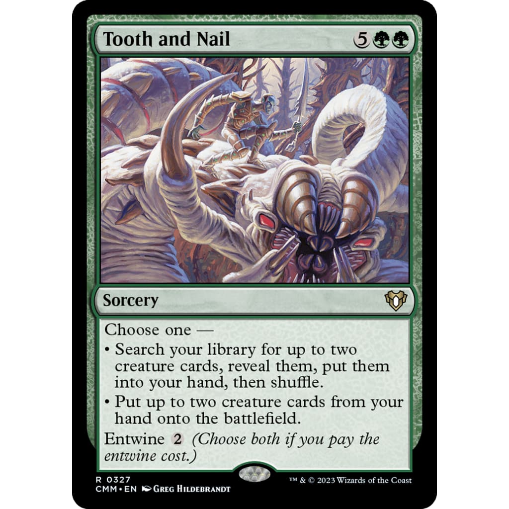 Tooth and Nail (CMM-327) - Single