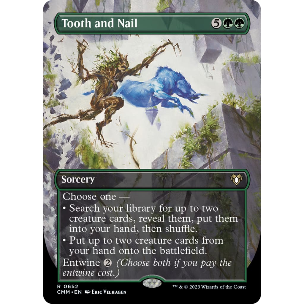 Tooth and Nail (CMM-652) (Borderless) - Single