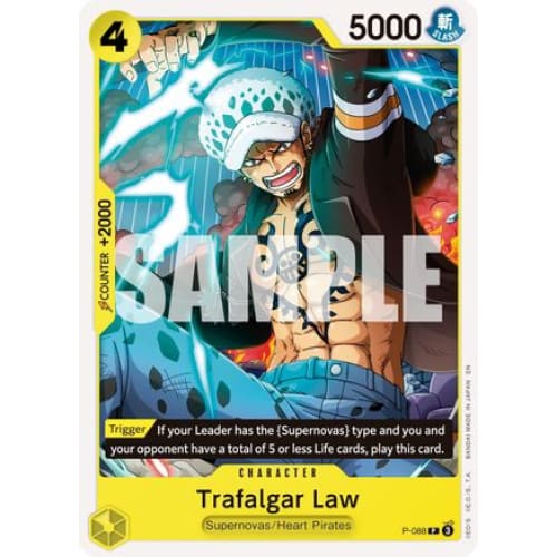 Trafalgar Law - P-088 (Reprint) PR Premium Booster -The