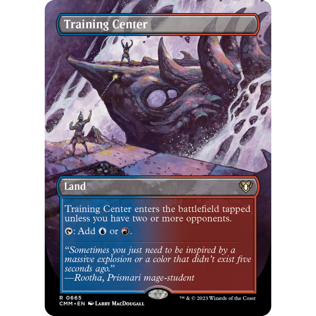 Training Center (CMM-665) (Borderless) Foil - Single